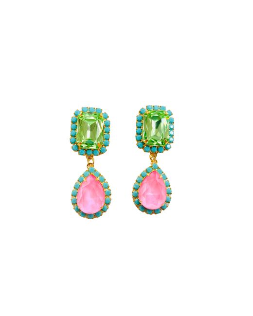 The Pink Reef Green Jewel Drop Neons