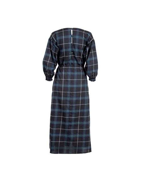 NUMBAT Black Klara Tartan Dres