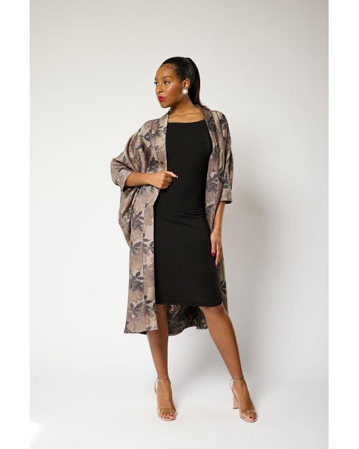 Lioness by Tf Natural Neutrals Asshy Petal Kimono Jacket