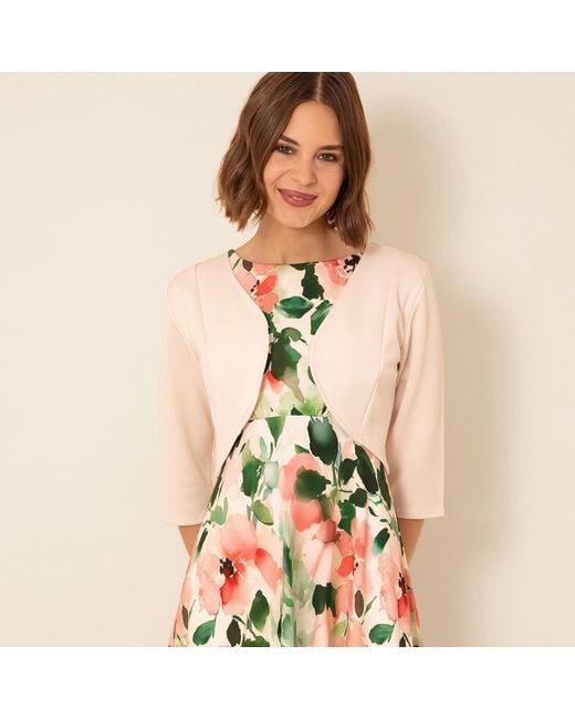 Alie Street London Green Luna Midi Dress Peony