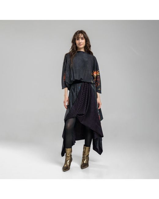 ARTISTA Black Fresh Lane Reverse Skirt