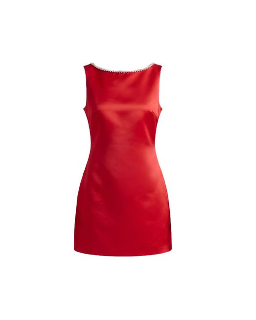 GLAM ON YOU Red Luella Dress