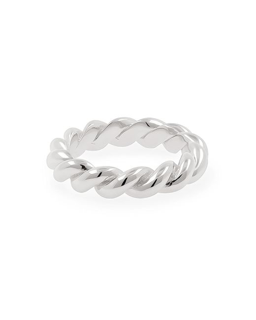 Cote Cache Metallic Chunky Twist Ring