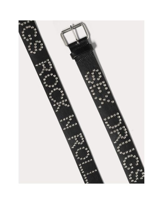 Stuart Trevor Black Sx D'Ugs & Rock N Roll Studded Leather Belt