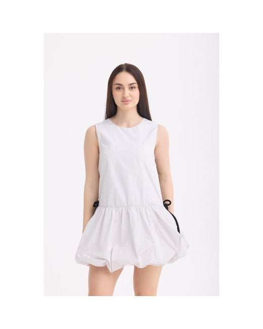 Georgette Natural Coco Mini Dress