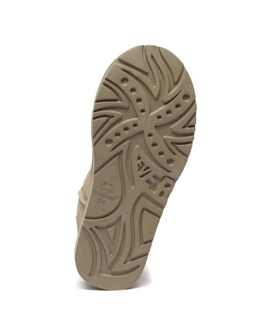 EverAu Australia Natural Neutrals Ostrich Leather Short Boots