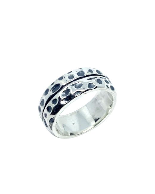 Tg-Jewellery by Tamara Gervasio Blue Effect Chunky Ring Handmade