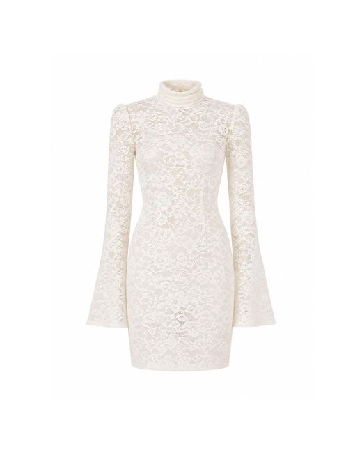 Mandragora White Neutrals Anya Dress Ecru