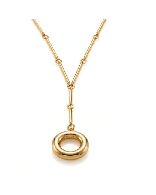 Jaredjamin Metallic Cybele Bar Link Necklace