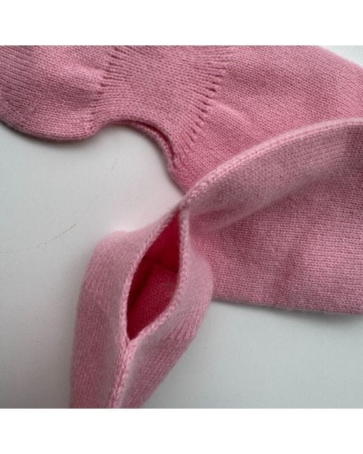 My Little Nature Pink Pure Cashmere Scarf