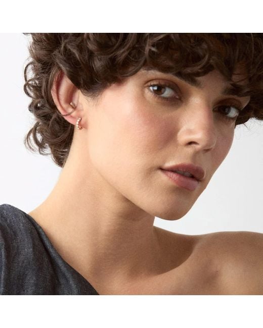 Dinny Hall Metallic Shuga Mini Lab-Grown Diamond Huggie Hoops