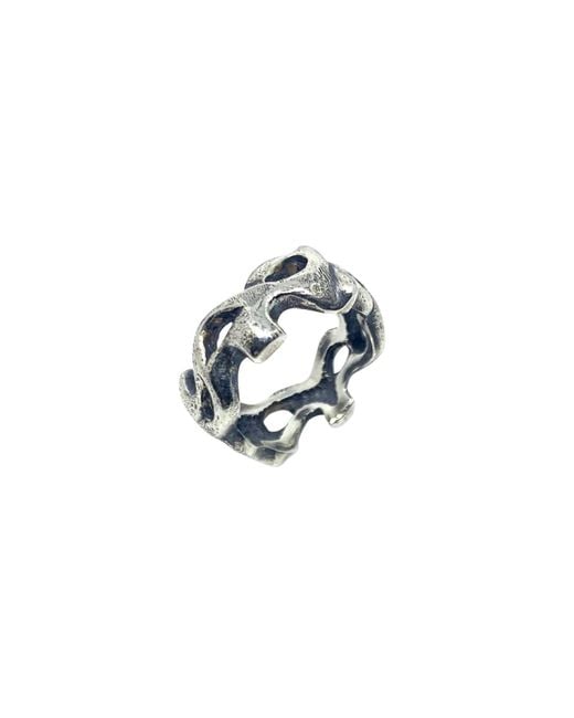 Tg-Jewellery by Tamara Gervasio Blue Organic Ring For