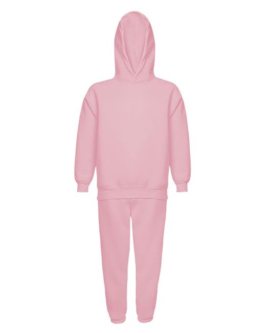Monique Store Hoodie & jogger Pants Pink Set for men