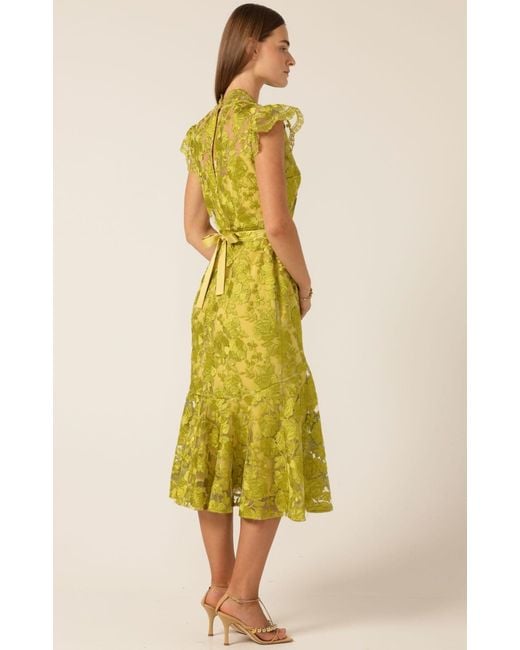 SACHA DRAKE Yellow Delphine Dress