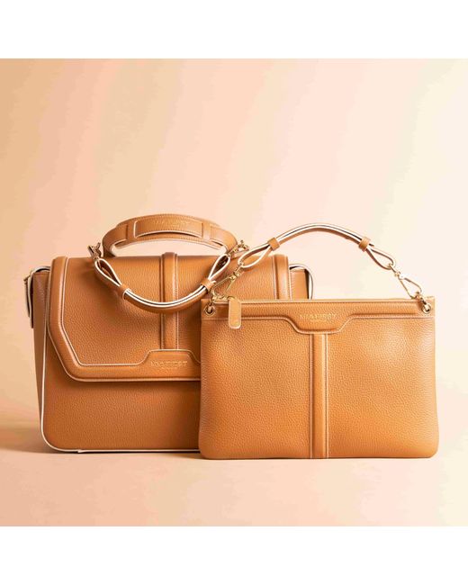 Mia First - Venezia Brown Neutrals Work Bag Miacity