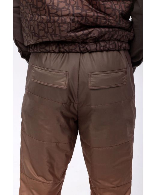 Maison Bogomil Brown Down Pants for men