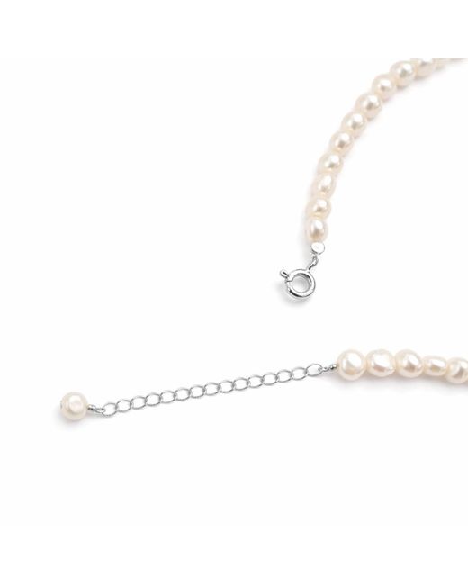 Pearl Code White Baroque Pearl Choker — Freshwater Pearl Necklace