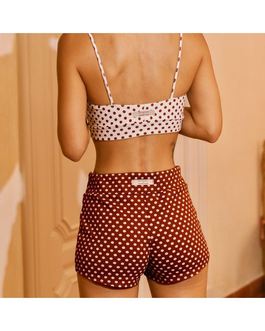 Befitnesslou Multicolor Short Cb Polkadot Comfy