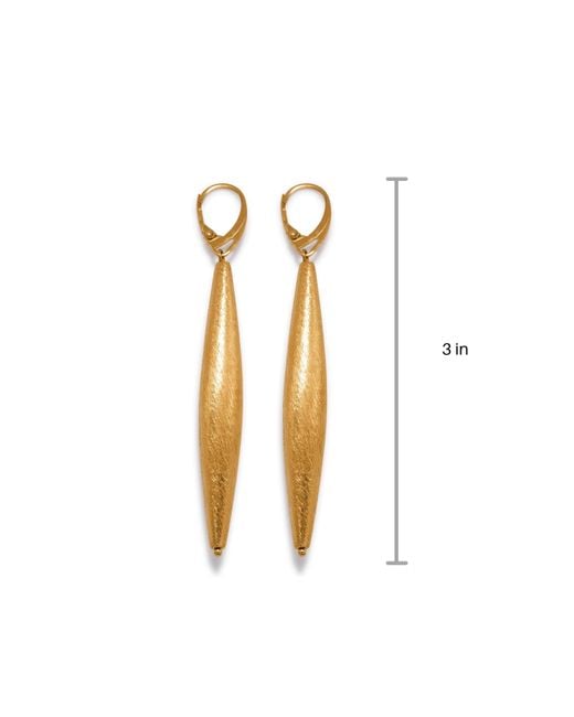 Jaredjamin Metallic Zeppelin Cora One Drop Earrings
