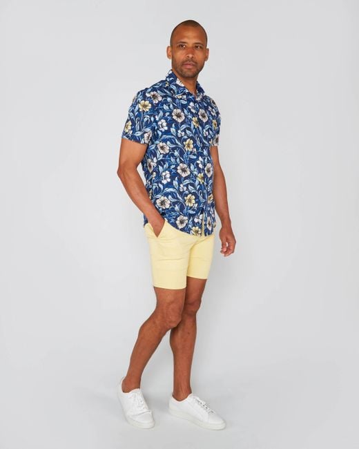 Lords of Harlech Yellow John Shorts for men