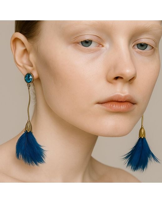 Babaloo Blue Blossom Earrings