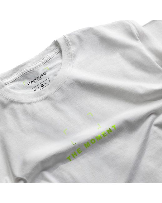 Kapture White Mind Your Space Crop Top