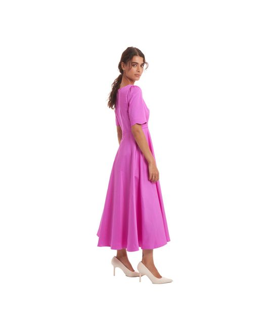 Sofia Tsereteli Purple Art Deco Gown