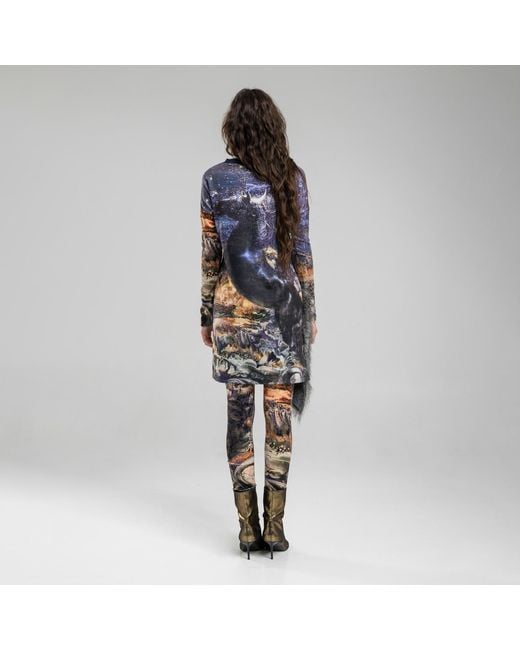 ARTISTA Blue Fortuna Dress