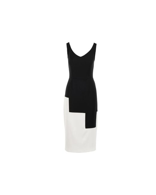 Mammu Couture Black Dress Tetris