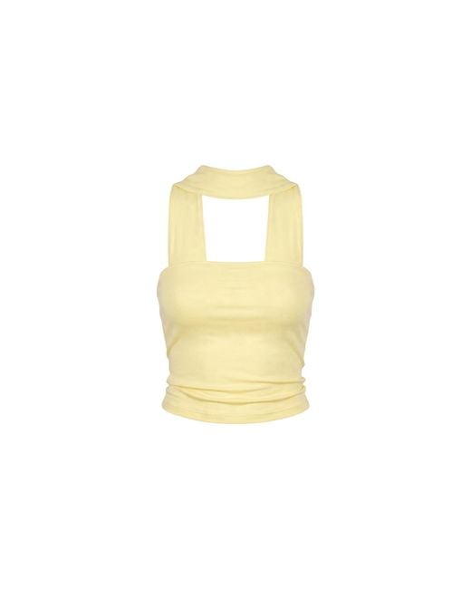 Khéla the Label Yellow Say Less Top