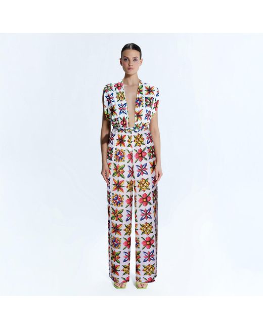 Nur Karaata White Siciliana Pant