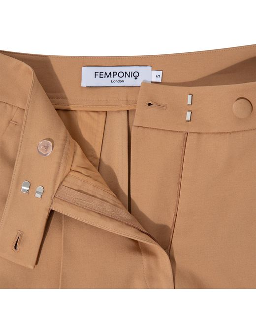 Femponiq Natural Tailored Cotton Trouser