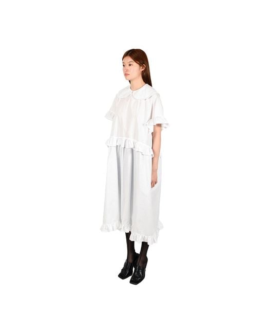 Ioana Ciolacu White Dahlia Dress