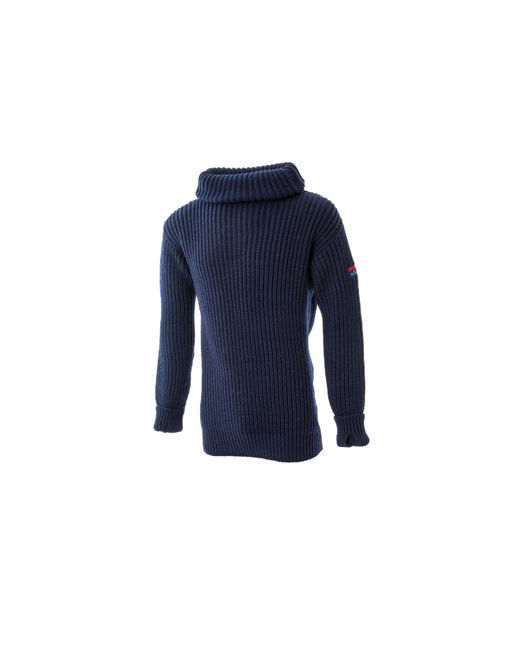 Arthur Beale Blue Maritime Submariner Pullover for men