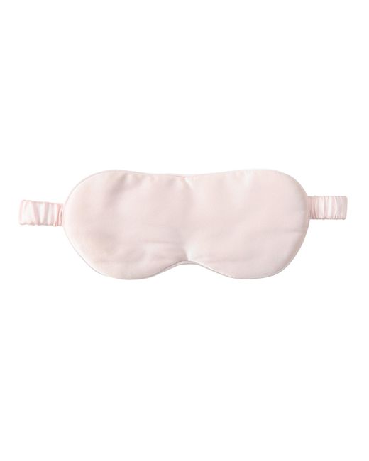 Soft Strokes Silk Pink Pure Mulberry Aviator Style Silk Eye Mask Set Of Two