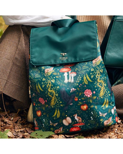 Fable England Green Into The Woods Backpack