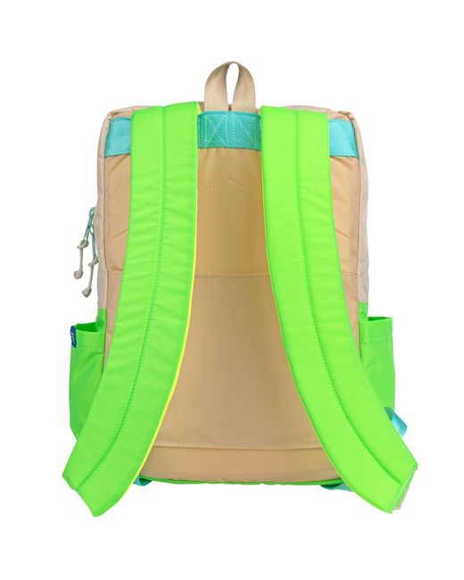 Mokuyobi Green Neon Seas Flyer Backpack