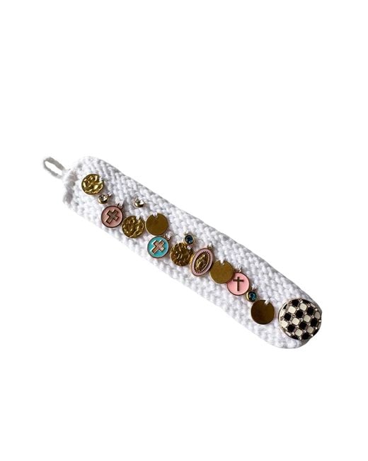 Hilo De Mar White Wave Narrow Bracelet