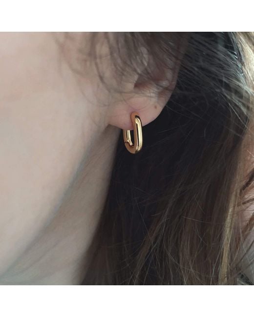 IN CAUDA VENENUM Metallic Shakti Earrings