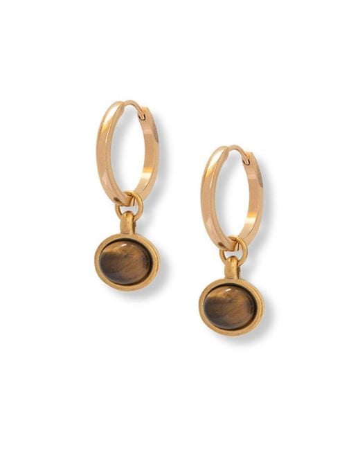 A Weathered Penny Metallic Jovie Hoops