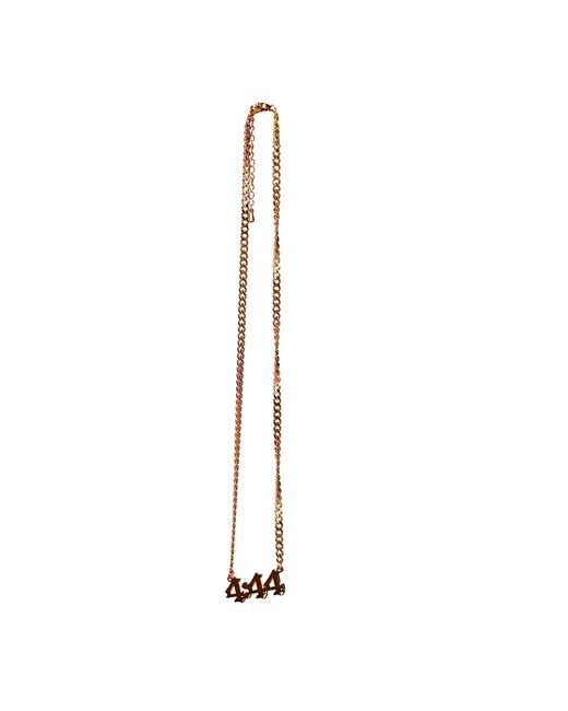 Isaiah 54:17 Metallic The Four Four Four Necklace