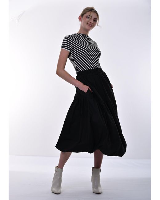 Frock Tales Black Oyster Top