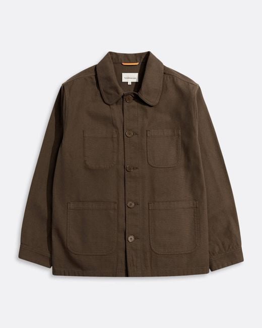 Far Afield Brown Station Jacket for men