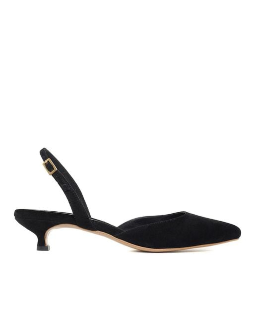 Ginissima Black Alice Slingbacks