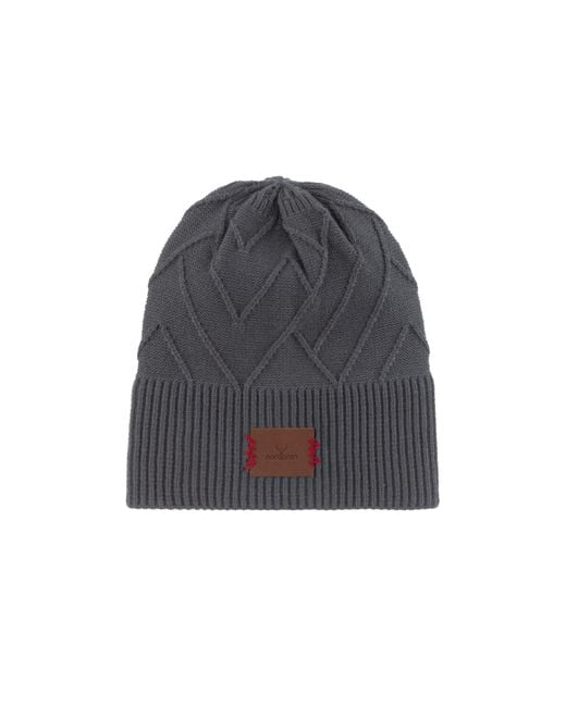 Norbron Gray Bonham Skin Beanie for men
