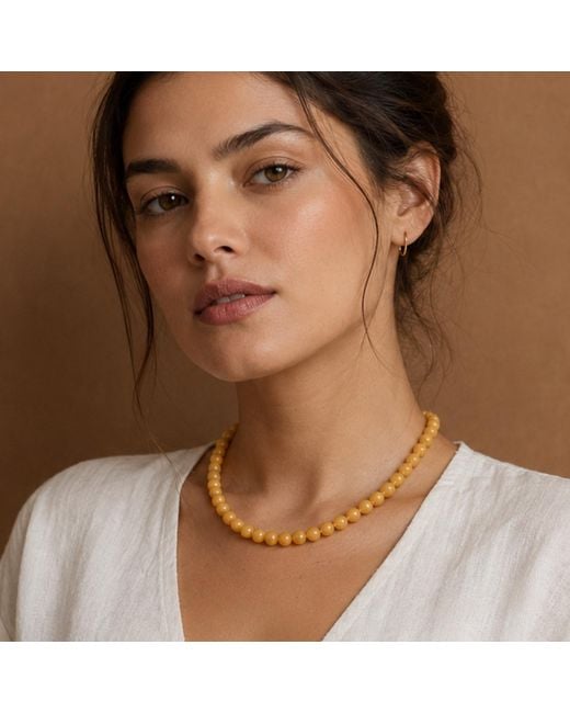 A Weathered Penny Metallic Sari Necklace