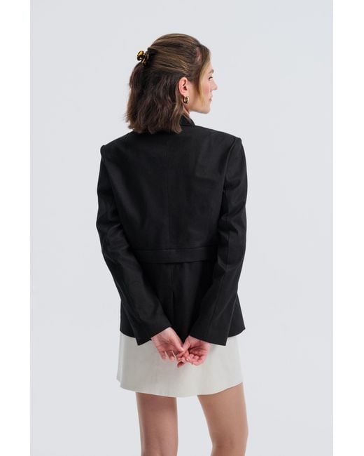 Baltér Black Capri Noir Blazer