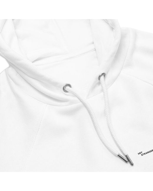 Anchor and Crew White Seven You Are Enough X Mental Health Editions Organic Cotton Hoodie