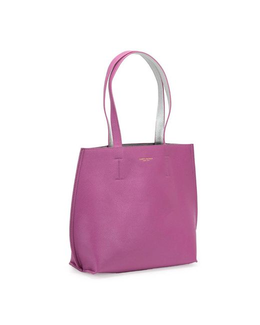 CAMPO MARZIO Roma 1933 Purple Iconic Midi Tote Bag