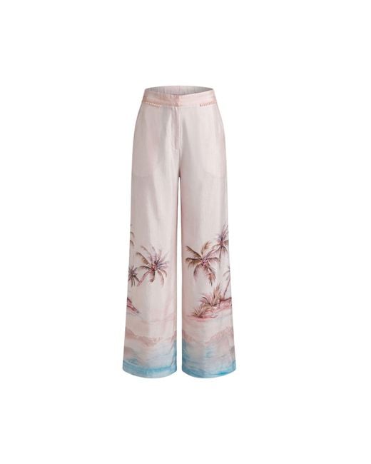GLAM ON YOU Pink Cove Pants